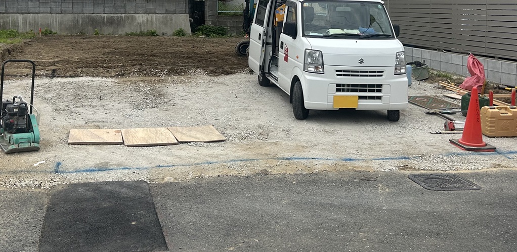 LD・オール吹抜けの家　基礎工事の準備が着々と進んでいます！